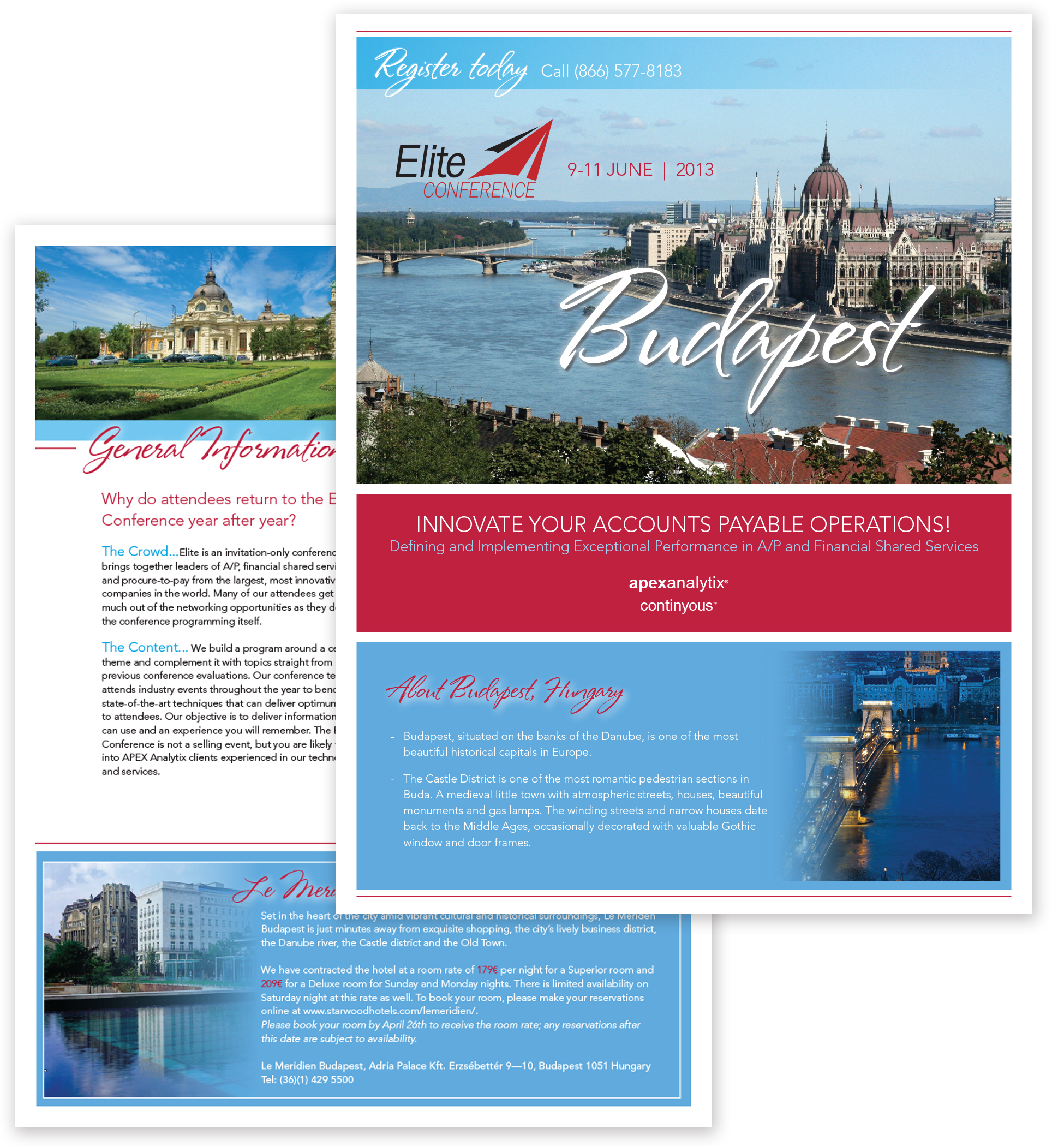 Apexanalytix Elite Conference Brochure