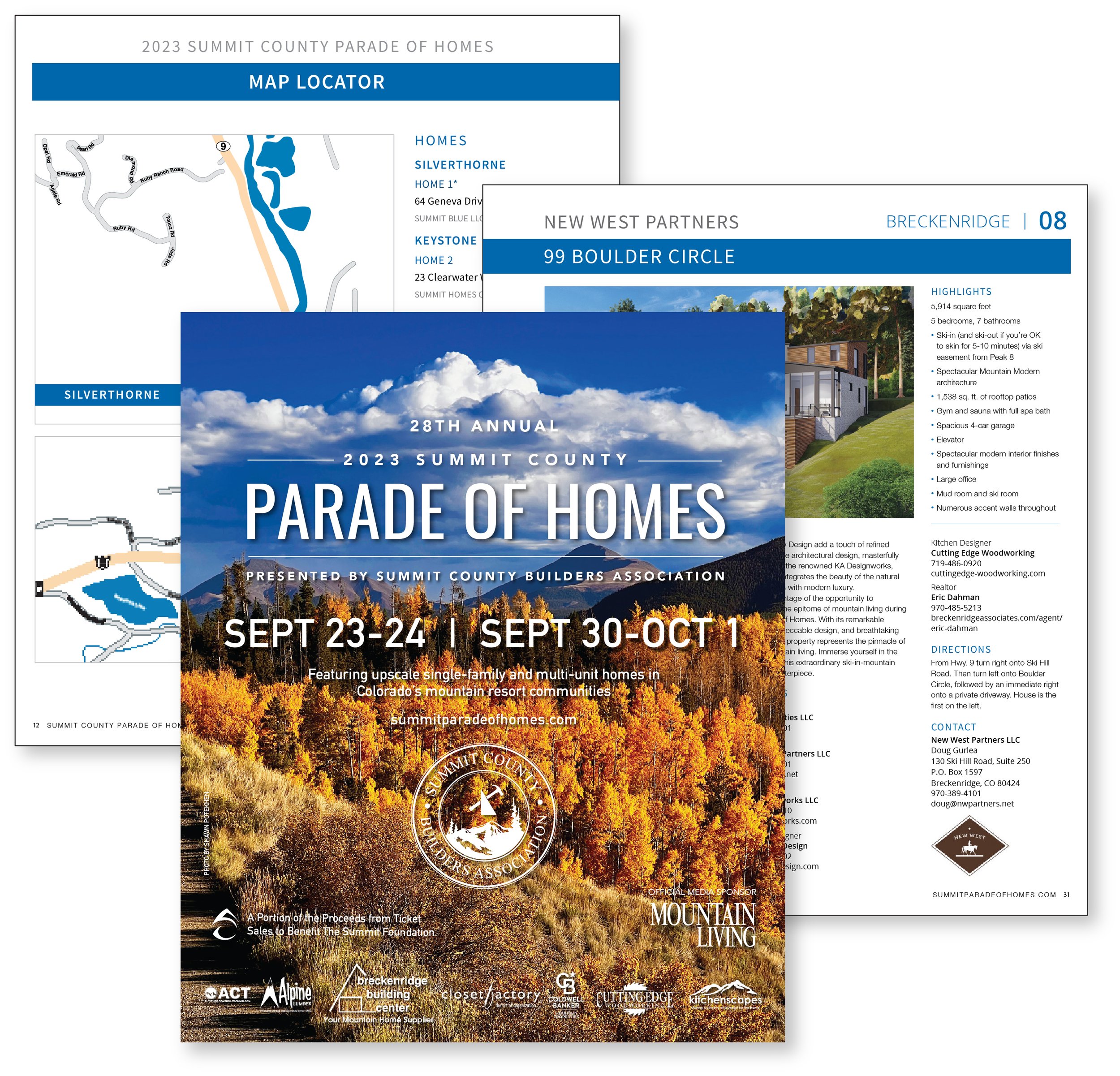 Mountain Living Magazine – Summit County Parade of Homes Insert