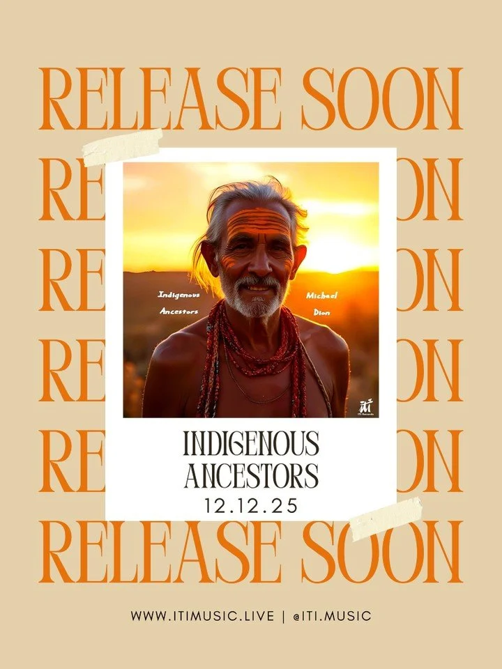 🌏 Coming Soon: Indigenous Ancestors &ndash; Michael Dion 🌌

On December 12, experience Indigenous Ancestors, a captivating musical journey by Michael Dion. This release transports you to the Australian outback, capturing the movements of past ances