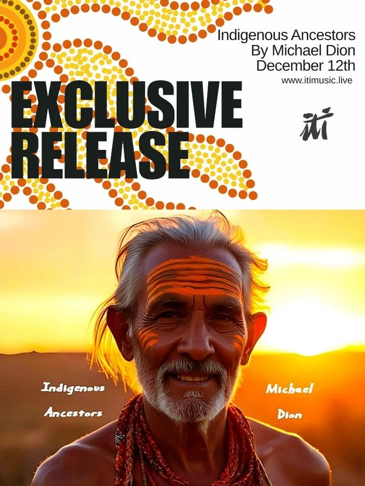 🚨 It&rsquo;s Here! Indigenous Ancestors &ndash; Michael Dion 🚨

Today, Indigenous Ancestors by Michael Dion is officially released! 🌌🌿

Travel to the Australian outback through sound and vision, as Michael captures the movements of ancestors, cre