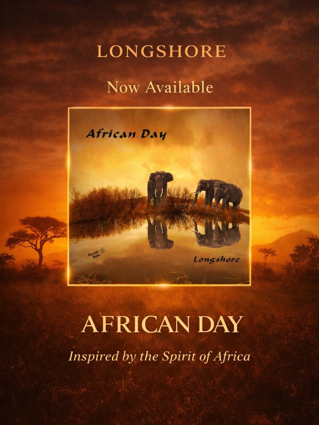 African Day by Longshore, OUT NOW! 🌍 Spanning one fifth of the Earth&rsquo;s land and nearly divided by the Equator, Africa is a continent of immense history, movement, and cultural depth. Surrounded by the Atlantic Ocean, Mediterranean Sea, Red Sea