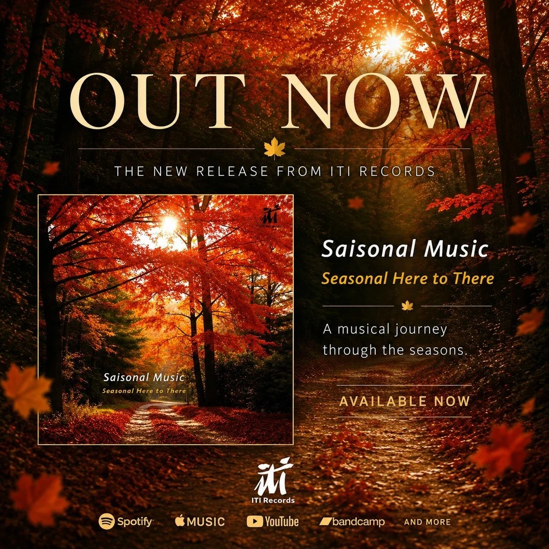 ☀️ OUT NOW

Now Available!

Seasonal Here to There by Saisonal Music is available now.

From the changing seasons to the music that has accompanied our lives through every day, Seasonal Here to There is just that for our days.

Listen today wherever 