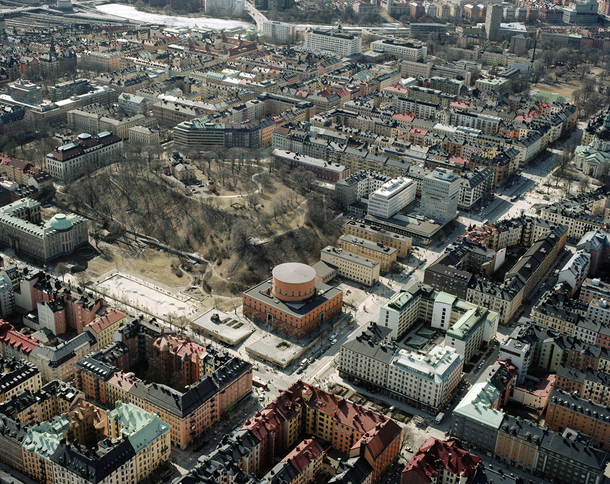 Photo of the Existing Conditions with three annex buildings