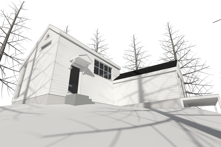 Design Development Renderings with Daylight System set to 10/26 3:00PM