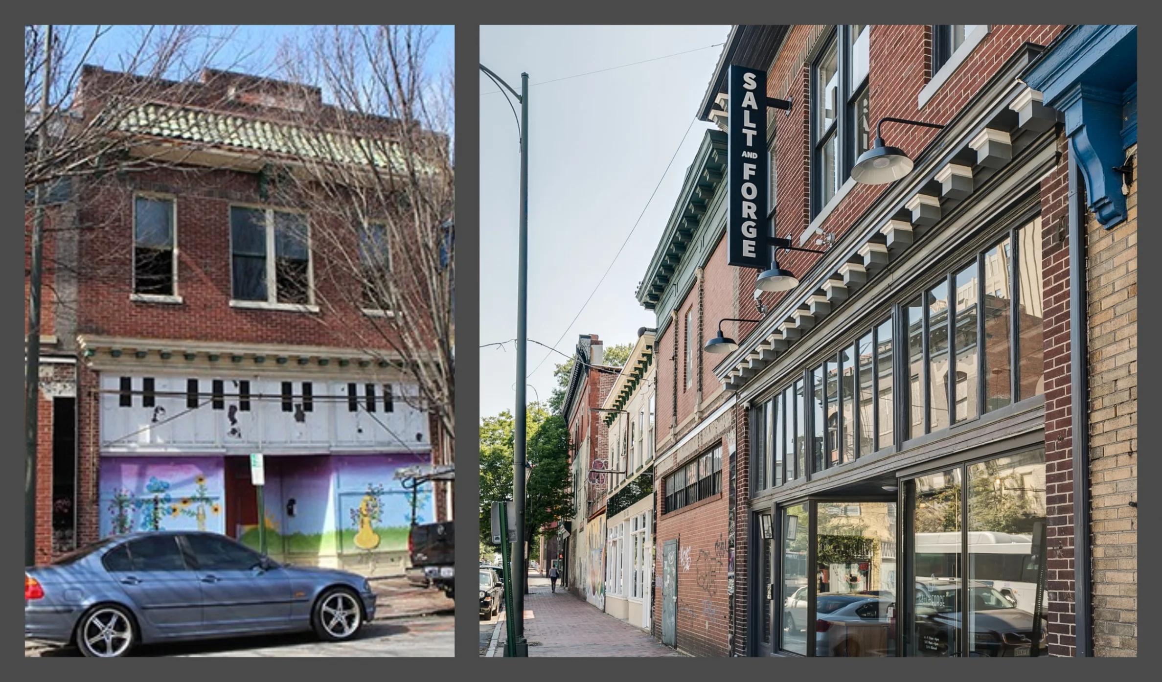 Before & After 312 N. 2nd St, Richmond Virginia