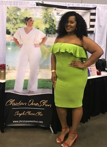 Tessenie Mowatt in our Siren Dress