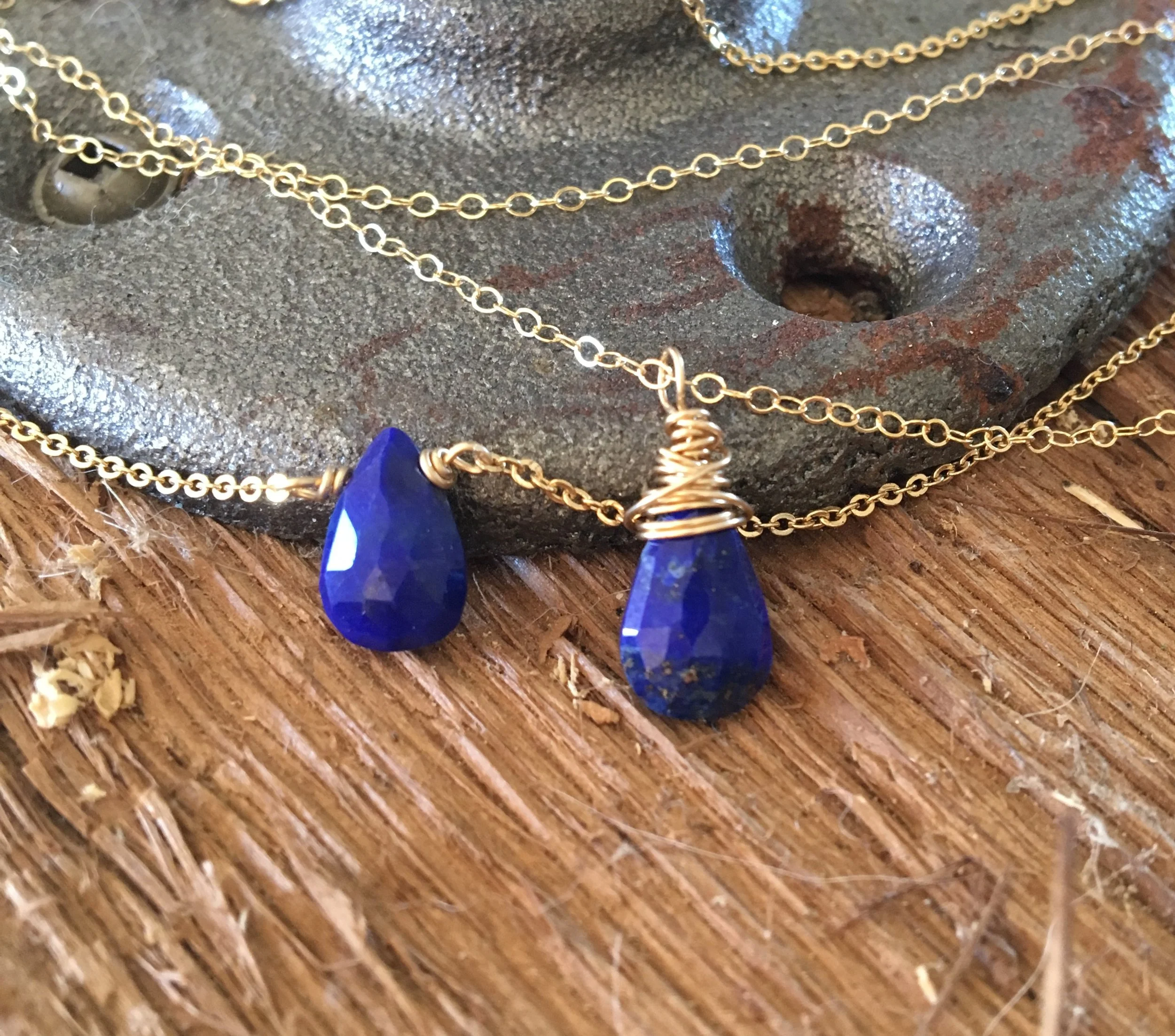 Fiera Lapis Lazuli Necklace