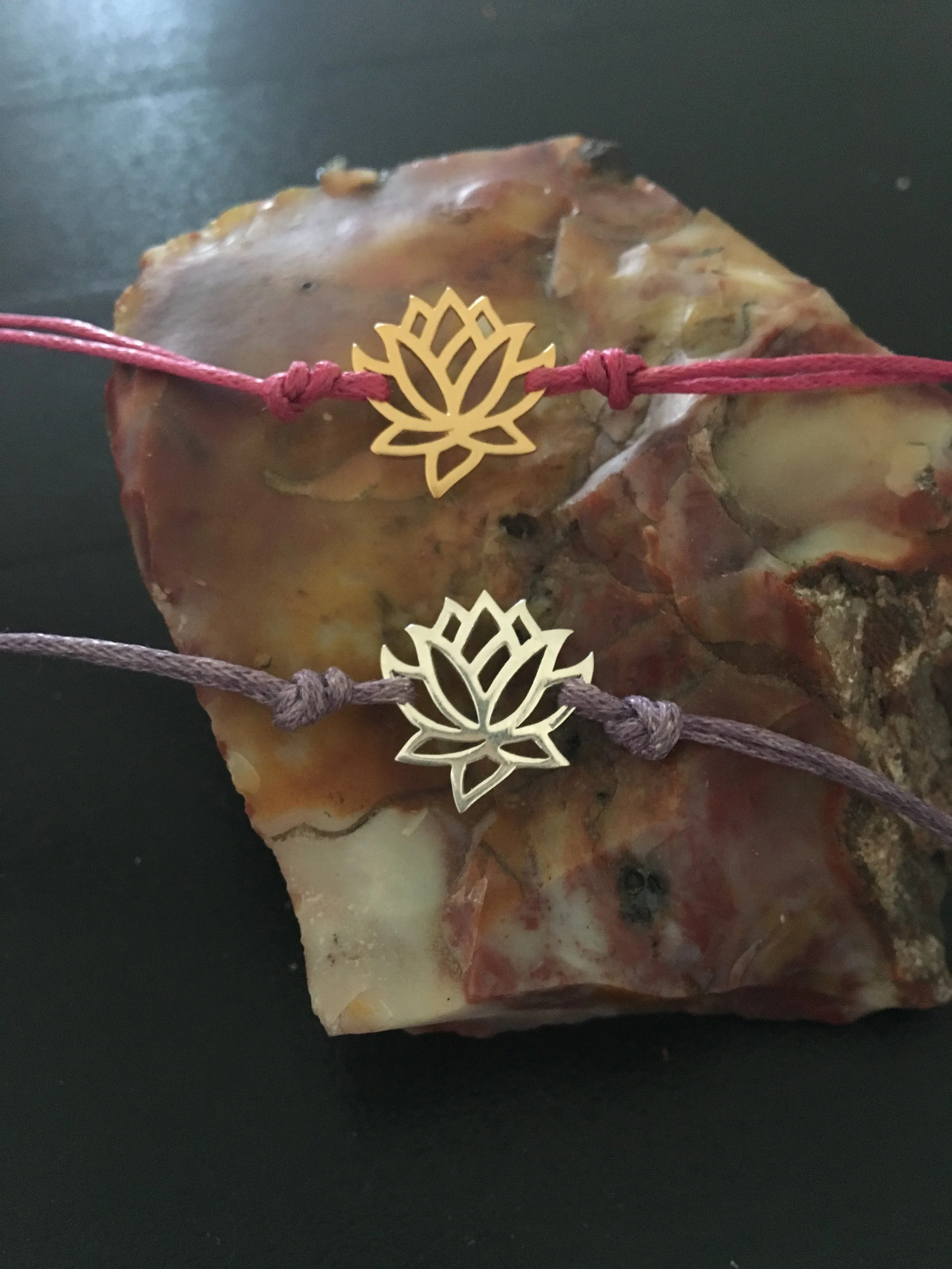 Delicate Lotus Bracelet
