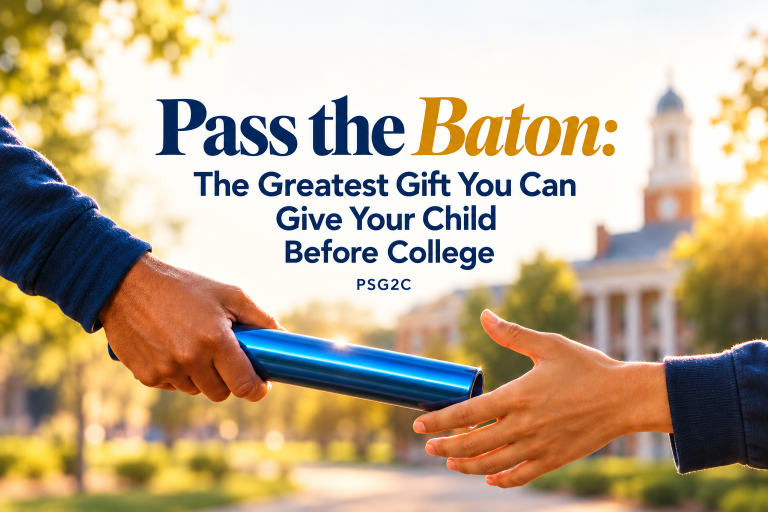 Pass the Baton: The Greatest Gift You Can Give Your Child Before College