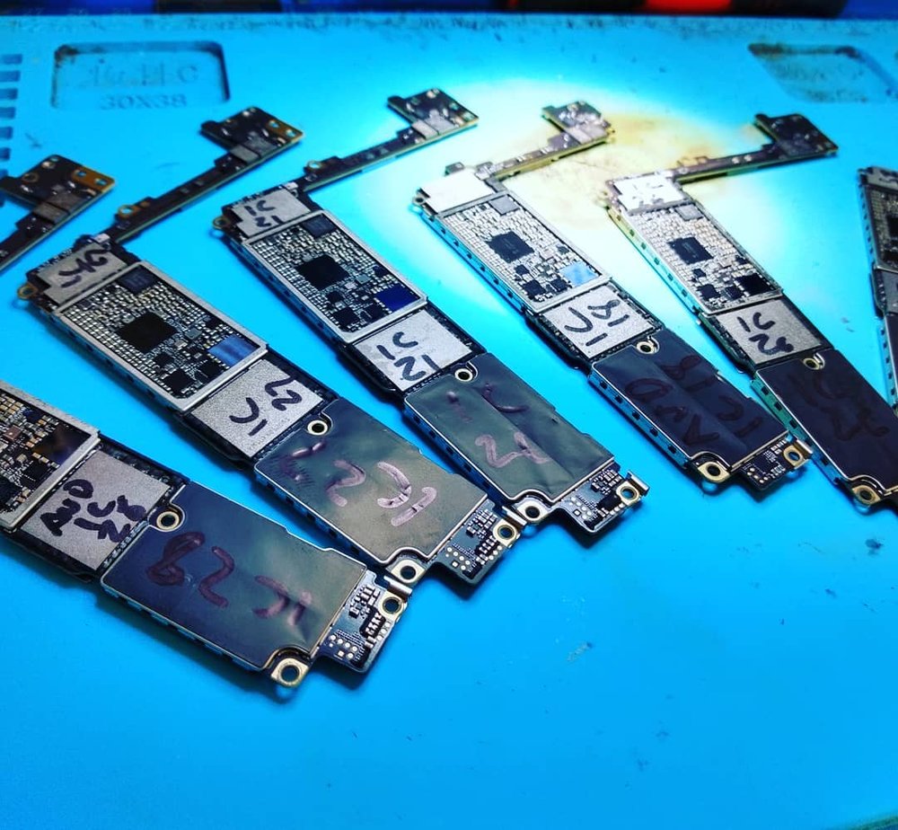 iPhone Motherboard Soldering Services — Micro Soldering Repairs - Logic  Board Recovery Services