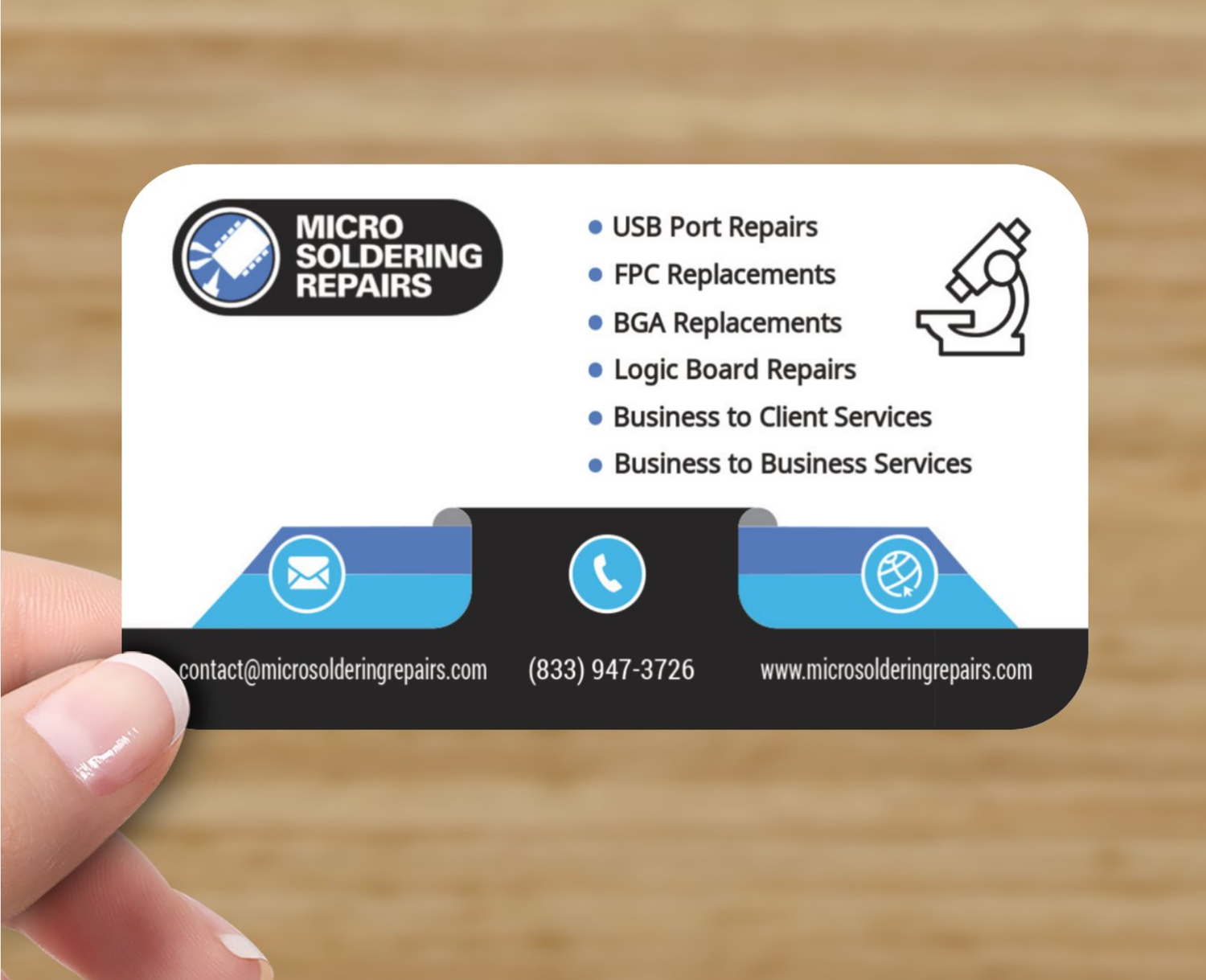 Business to Business (B2B) Repair Services — Micro Soldering Repairs