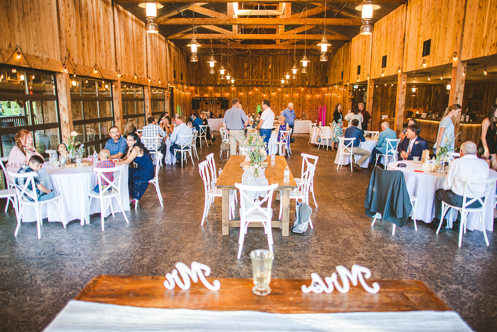 Square Wood Centerpiece Bases — Haue Valley: St. Louis Wedding Venues