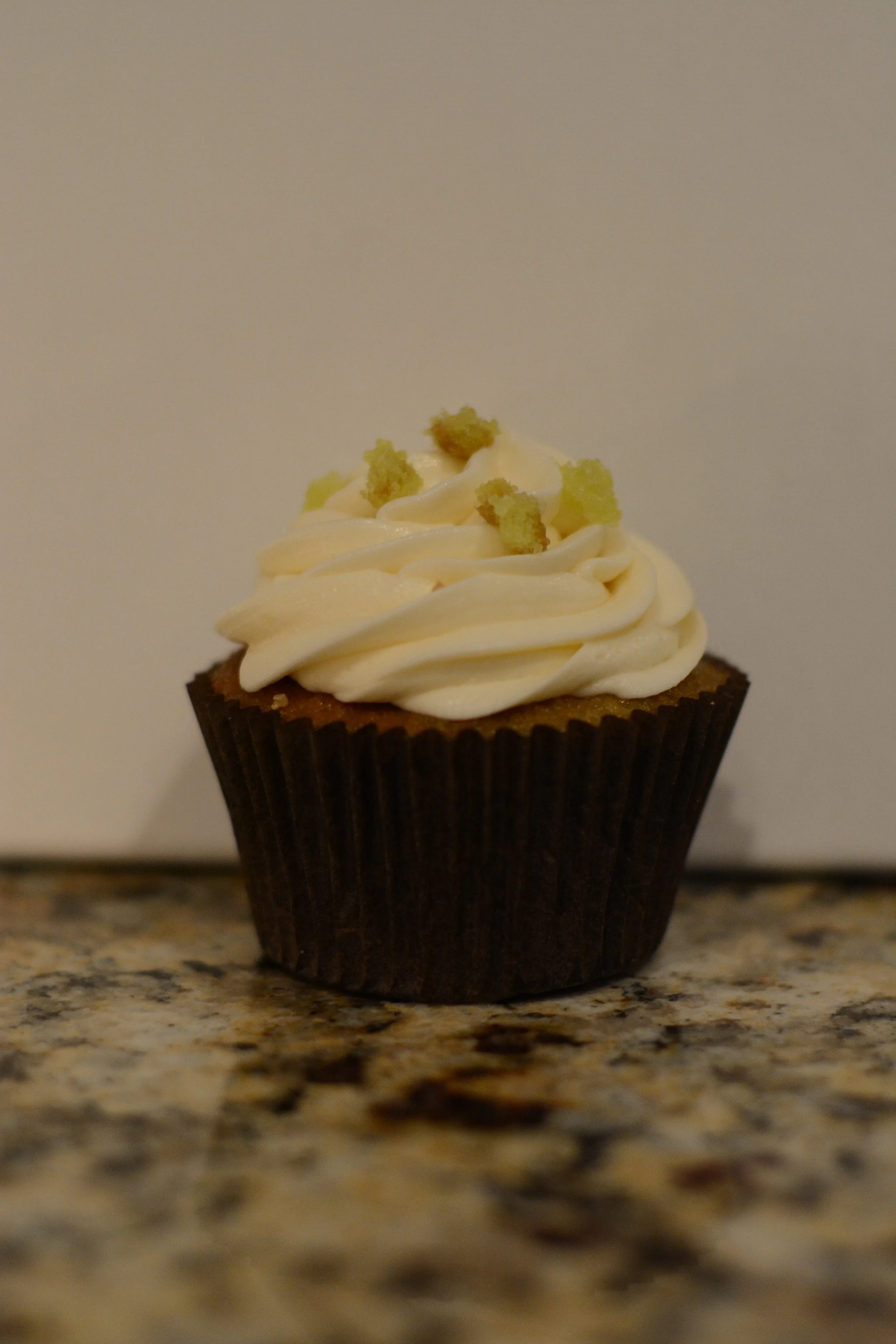 KeyLime: Light and fluffy zesty key lime cupcake Contains Gelatin