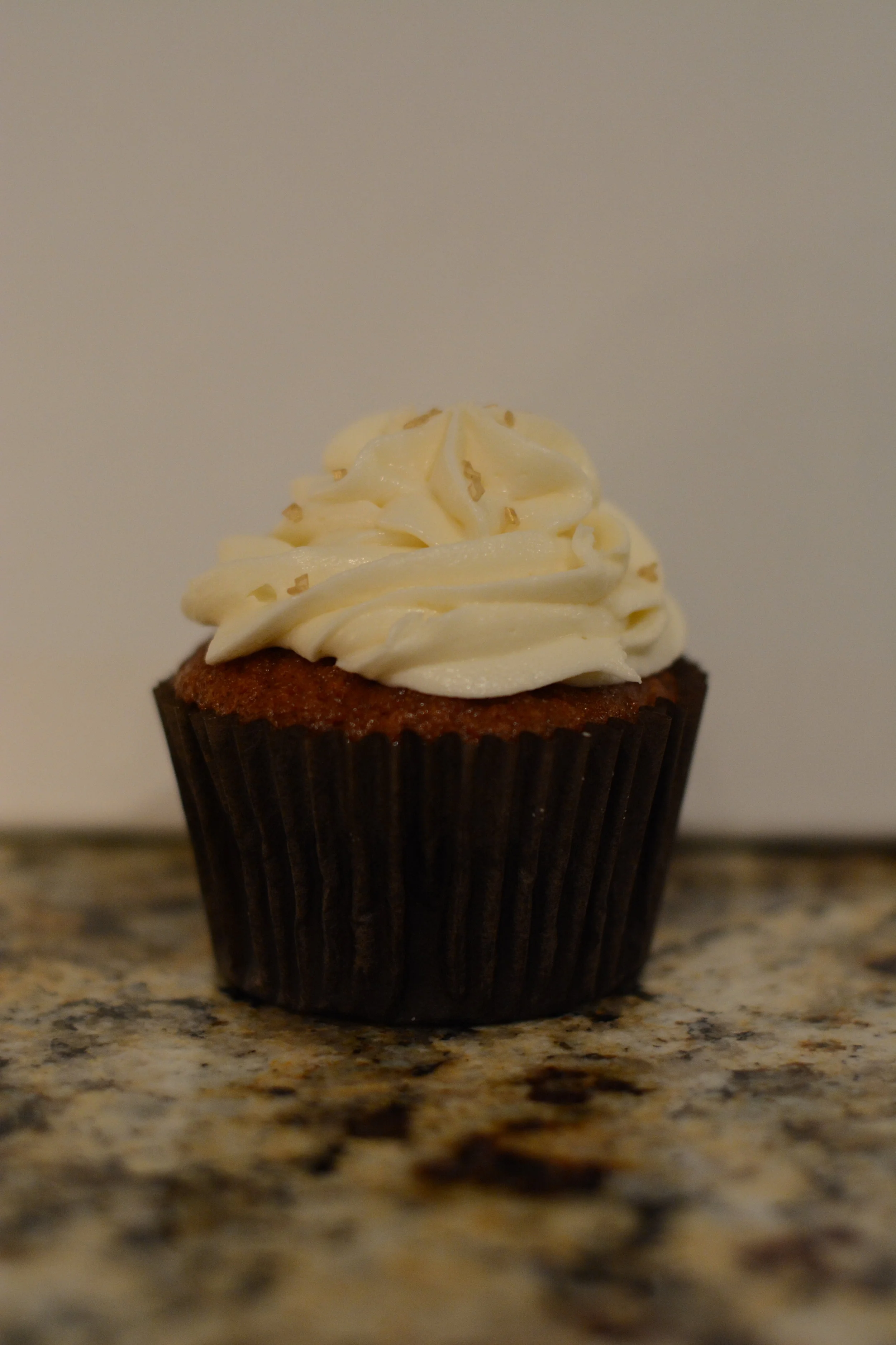 CarrotMoist and spiced carrot cake best paired with cream cheese frosting. Contains: Nutmeg