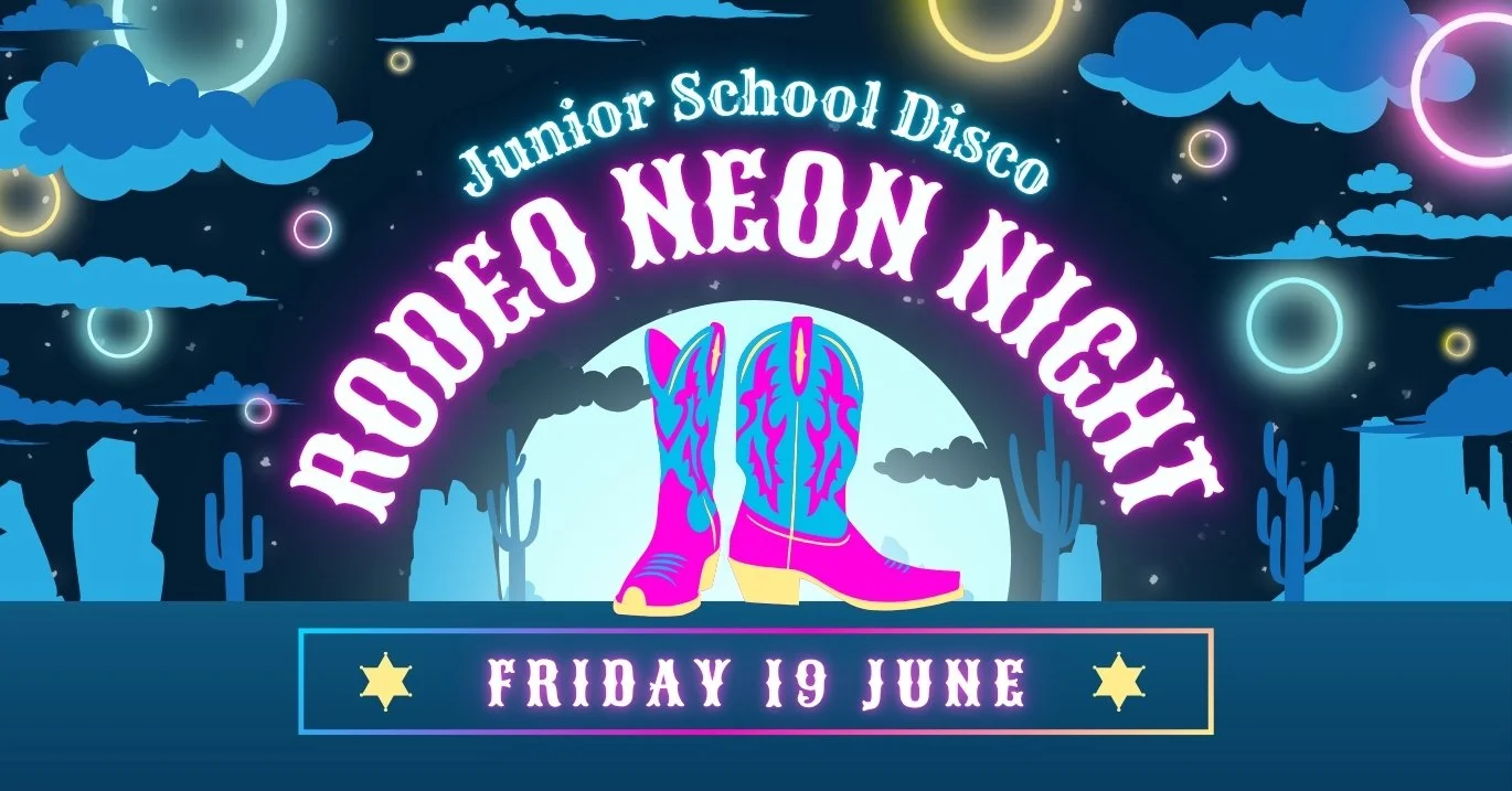Junior School Disco Rodeo Neon Night