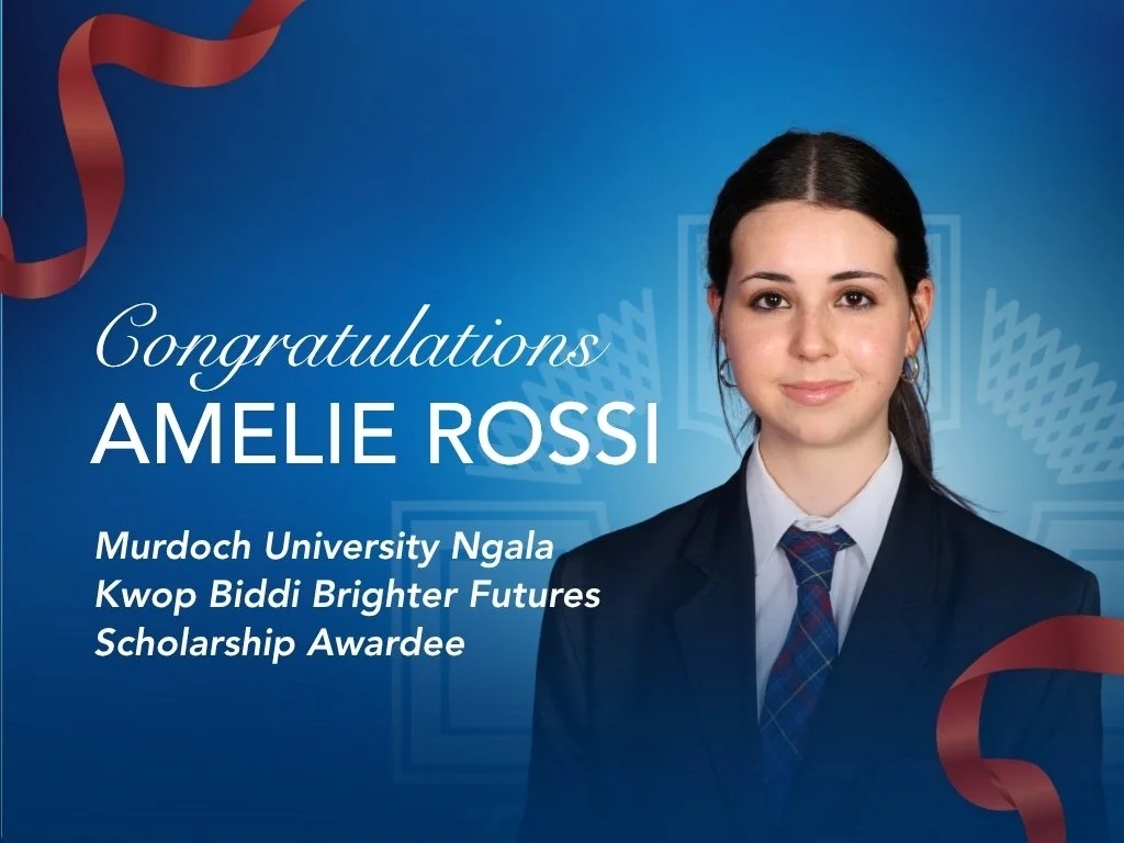 Amelie Rossi Awarded Murdoch University Scholarship