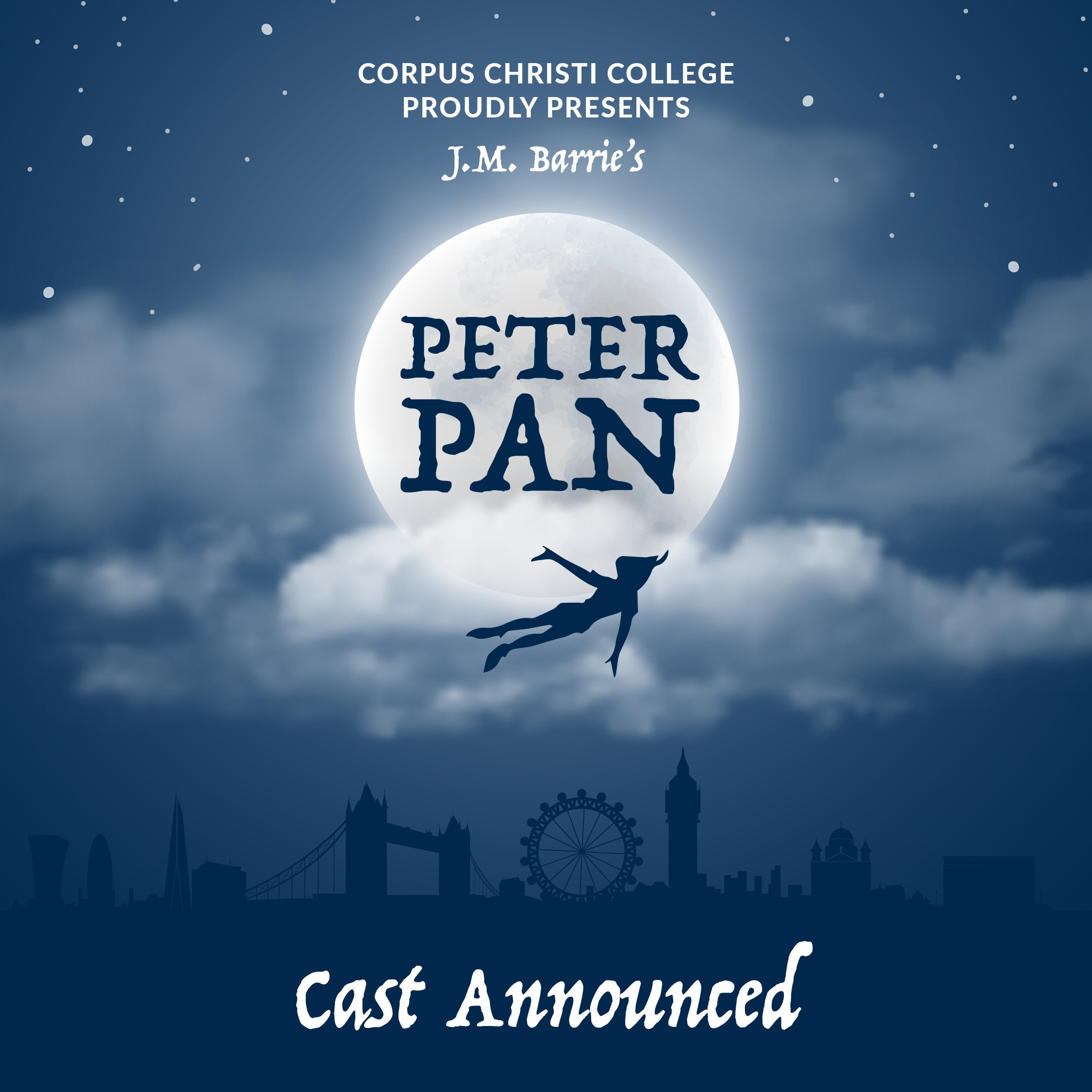 Peter Pan 2023 - Cast Announced — Corpus Christi College