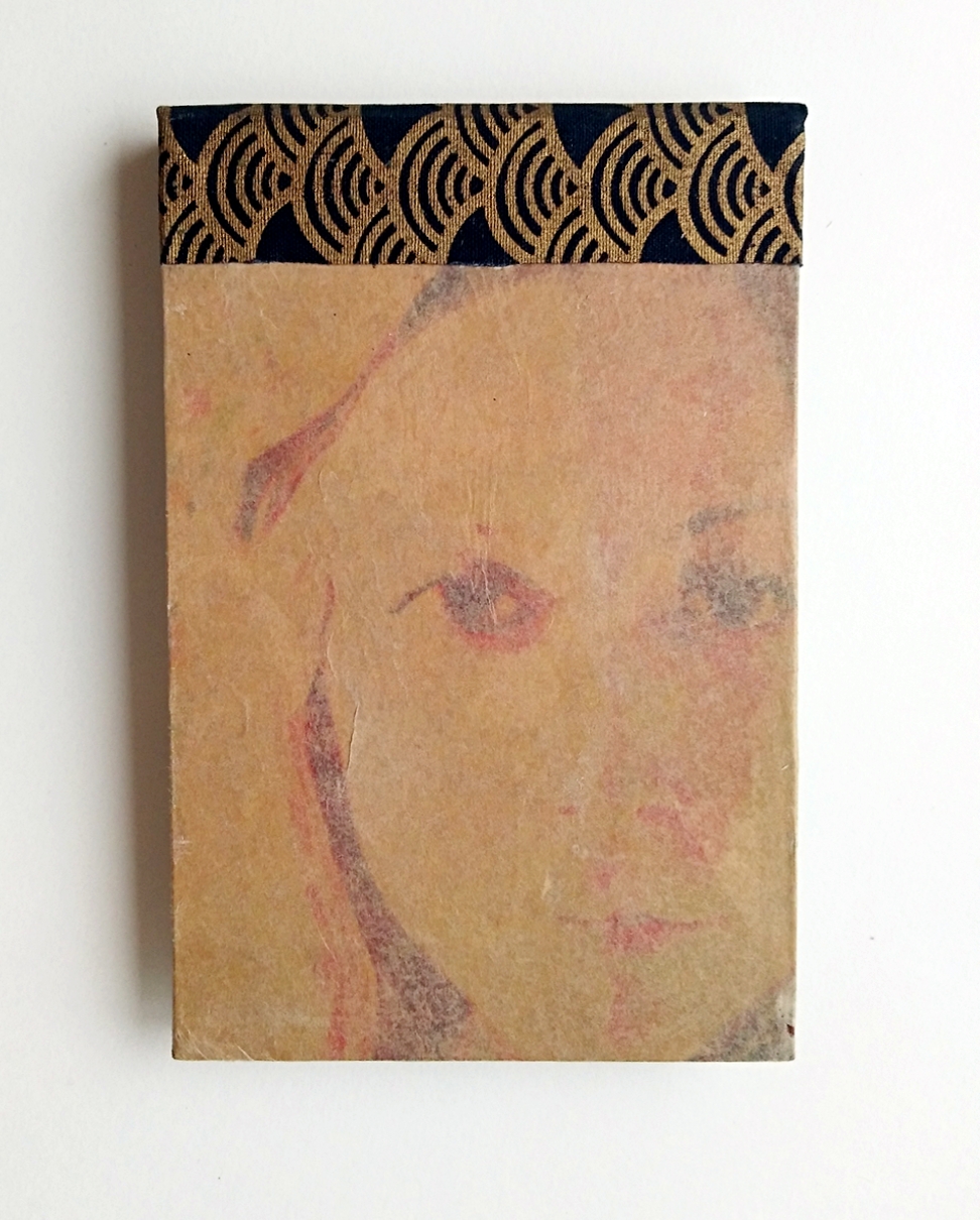 "Simple Book", 2017, mixed media, 17x10cm