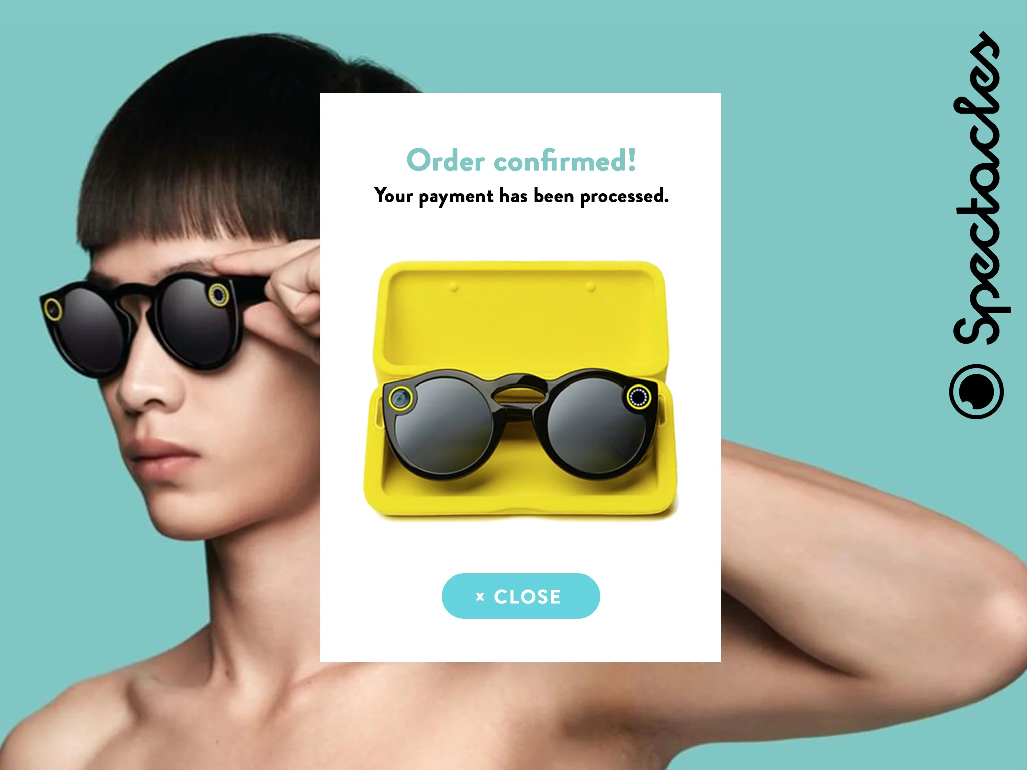 Spectacles Confirmation Page