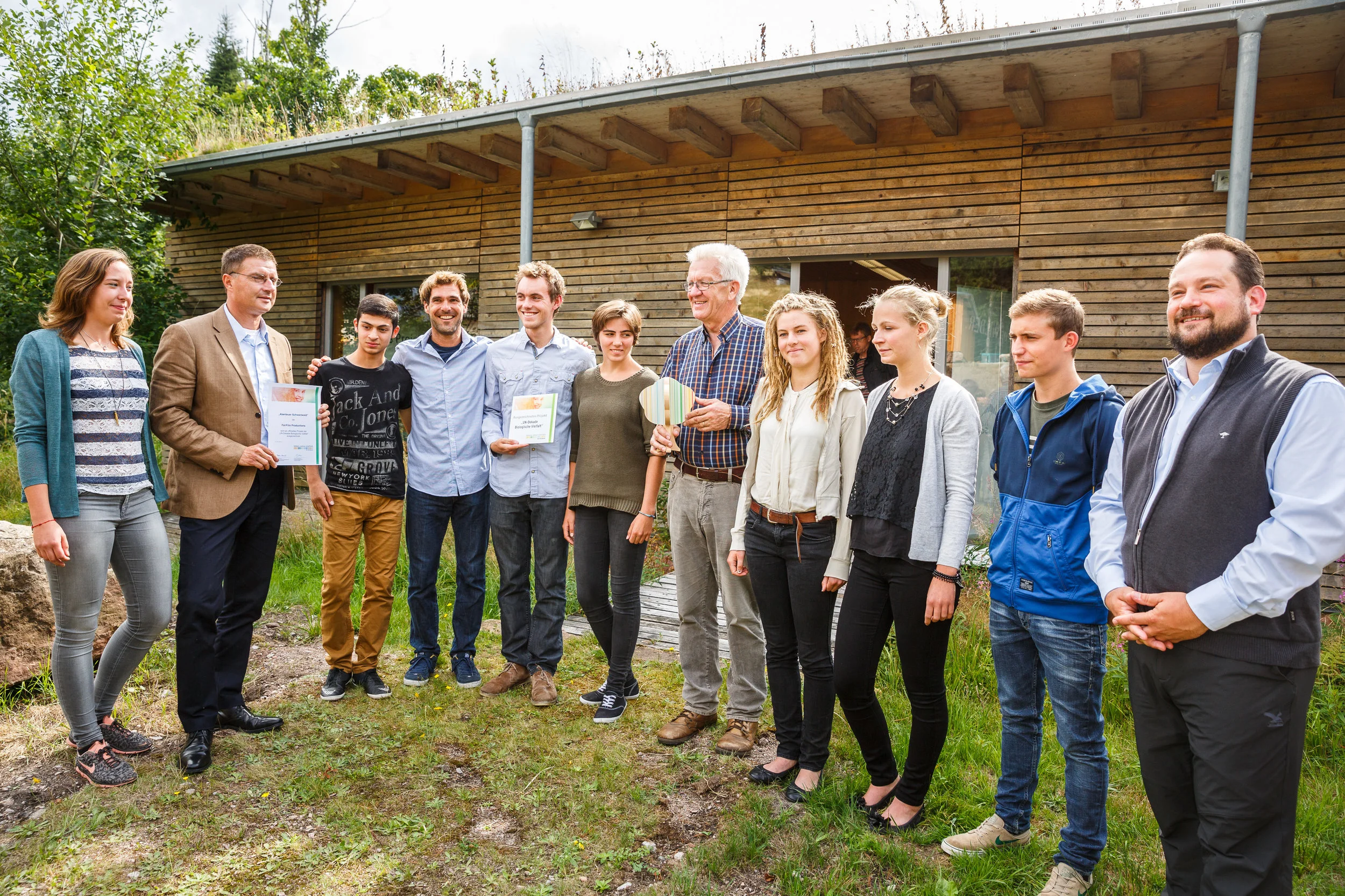 Auszeichnung zum UN-Dekade Projekt