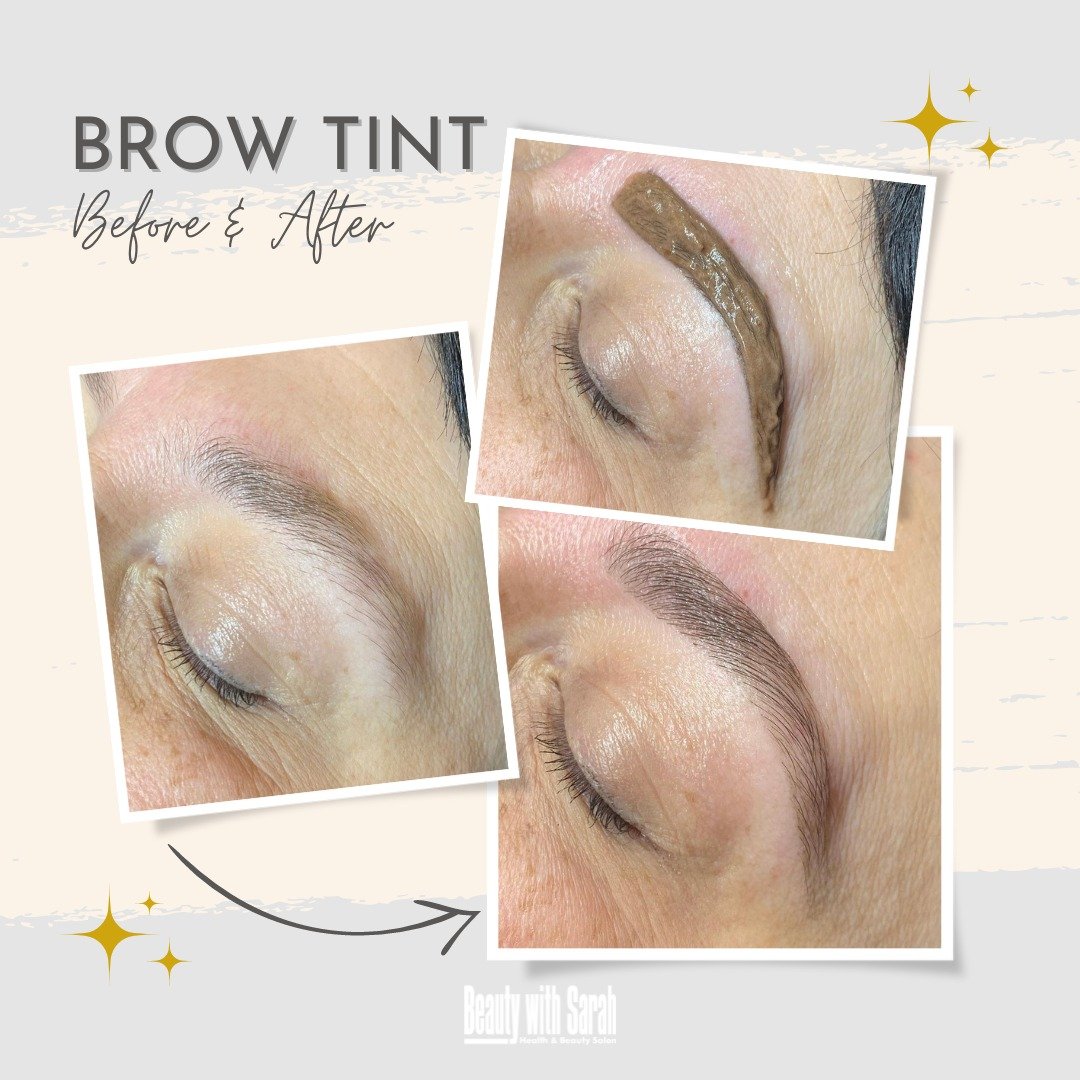 Look at the incredible transformation of these brows with a simple tint!

Our @ciara_beautywithsarah used a custom tint to define shape, fill in sparse areas, and create natural-looking fullness.

Want to ditch the brow pencil and wake up with brows 