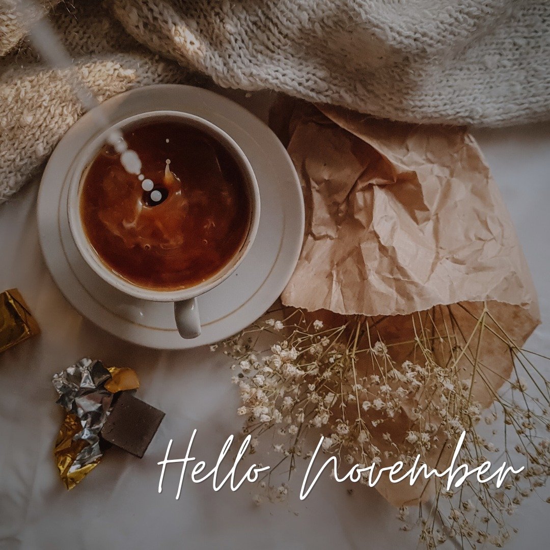 Hello November! It's time for gratitude, reflection, and a little self-care. 🍂🍫🌹

As the leaves start to fall and the air gets crisper, let's take a moment to reflect on our blessings and prepare for the months ahead. We're here to help you feel y