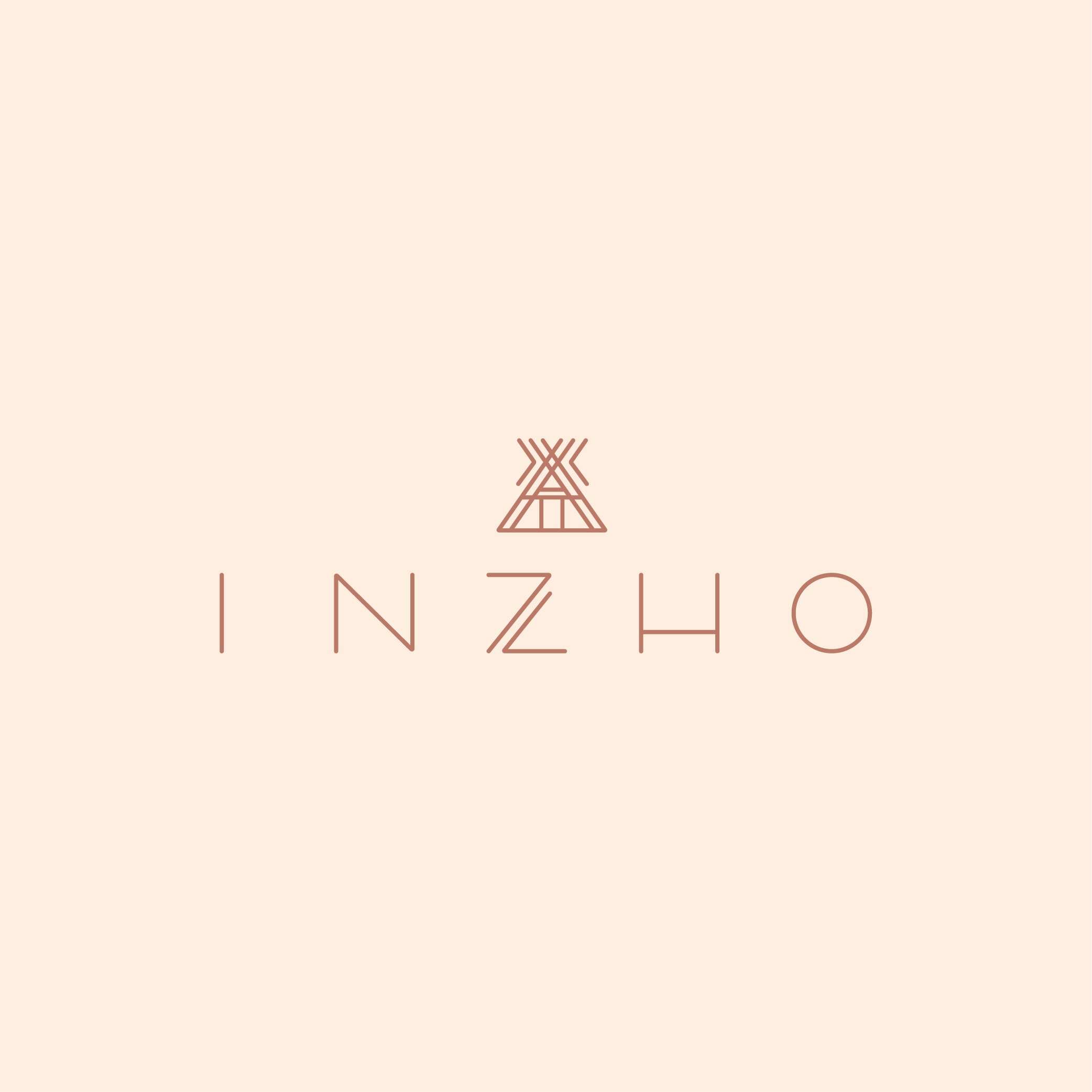 Inzho Logo Design - Apollo Creative Co