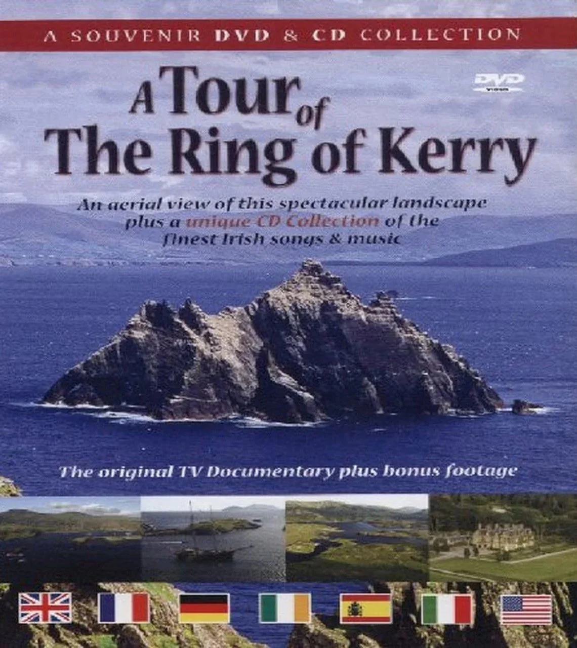 A Tour of The Ring Of Kerry [DVD] + Essentially Irish [CD]