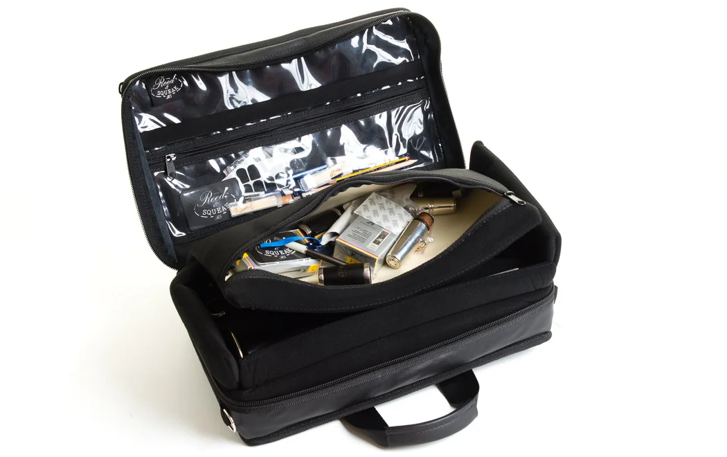 Compact Double Clarinet Case - Reed and Squeak
