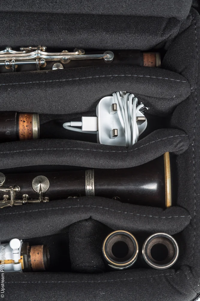 Super Compact Double clarinet case - Reed and Squeak