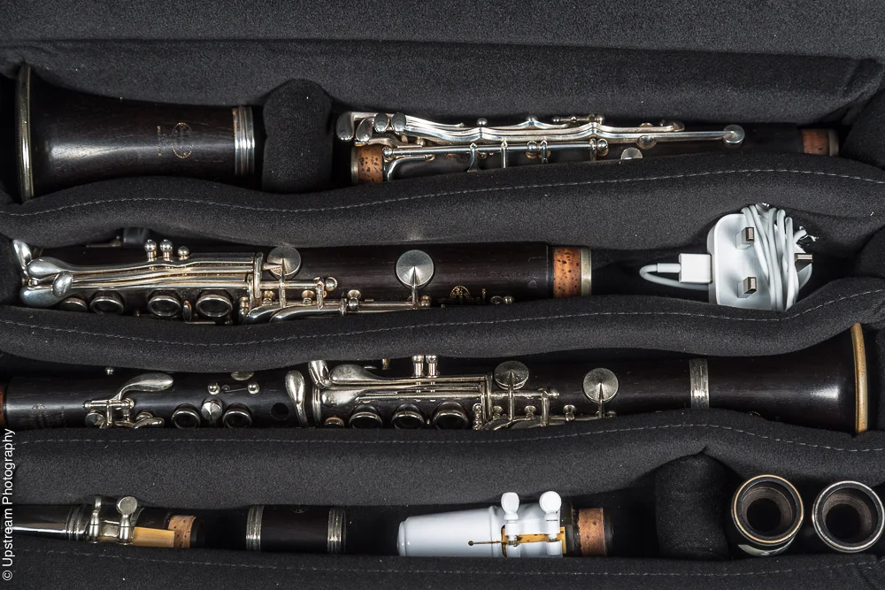 Super Compact Double clarinet case - Reed and Squeak