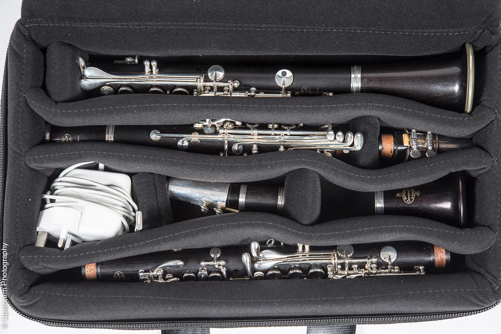 Super Compact Double clarinet case - Reed and Squeak