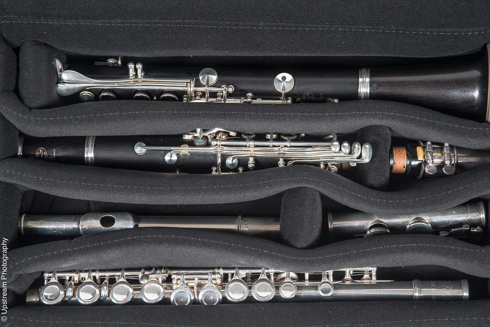 Super Compact Double clarinet case - Reed and Squeak