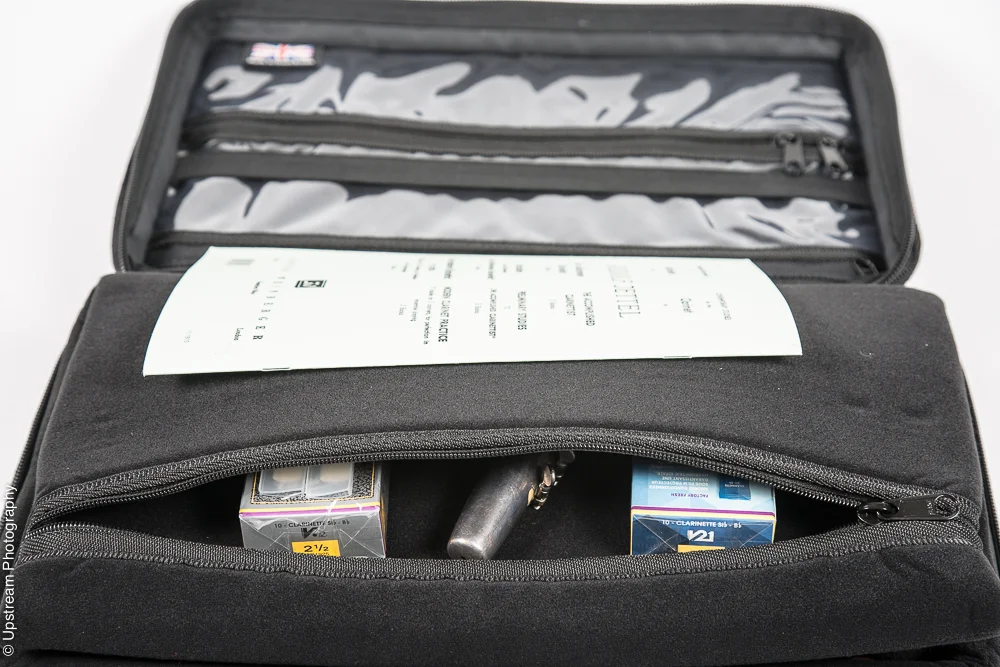 Compact Triple clarinet case - Reed and Squeak