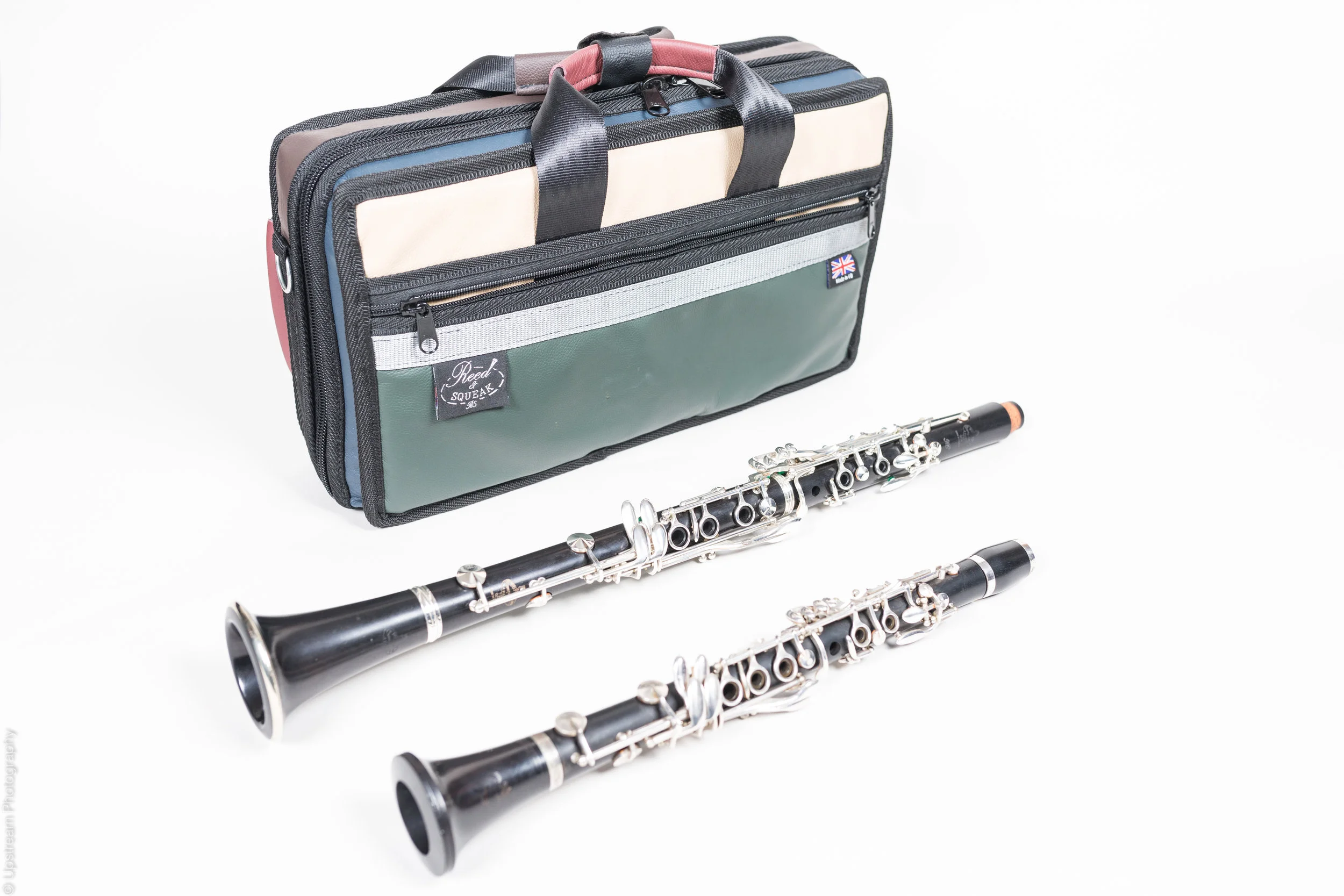 Reed and Squeak casesReed and Squeak cases and musical instruments