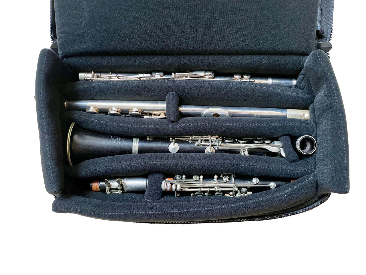 Clarinet case for sale-Double Case (shoulder) for Flute and 