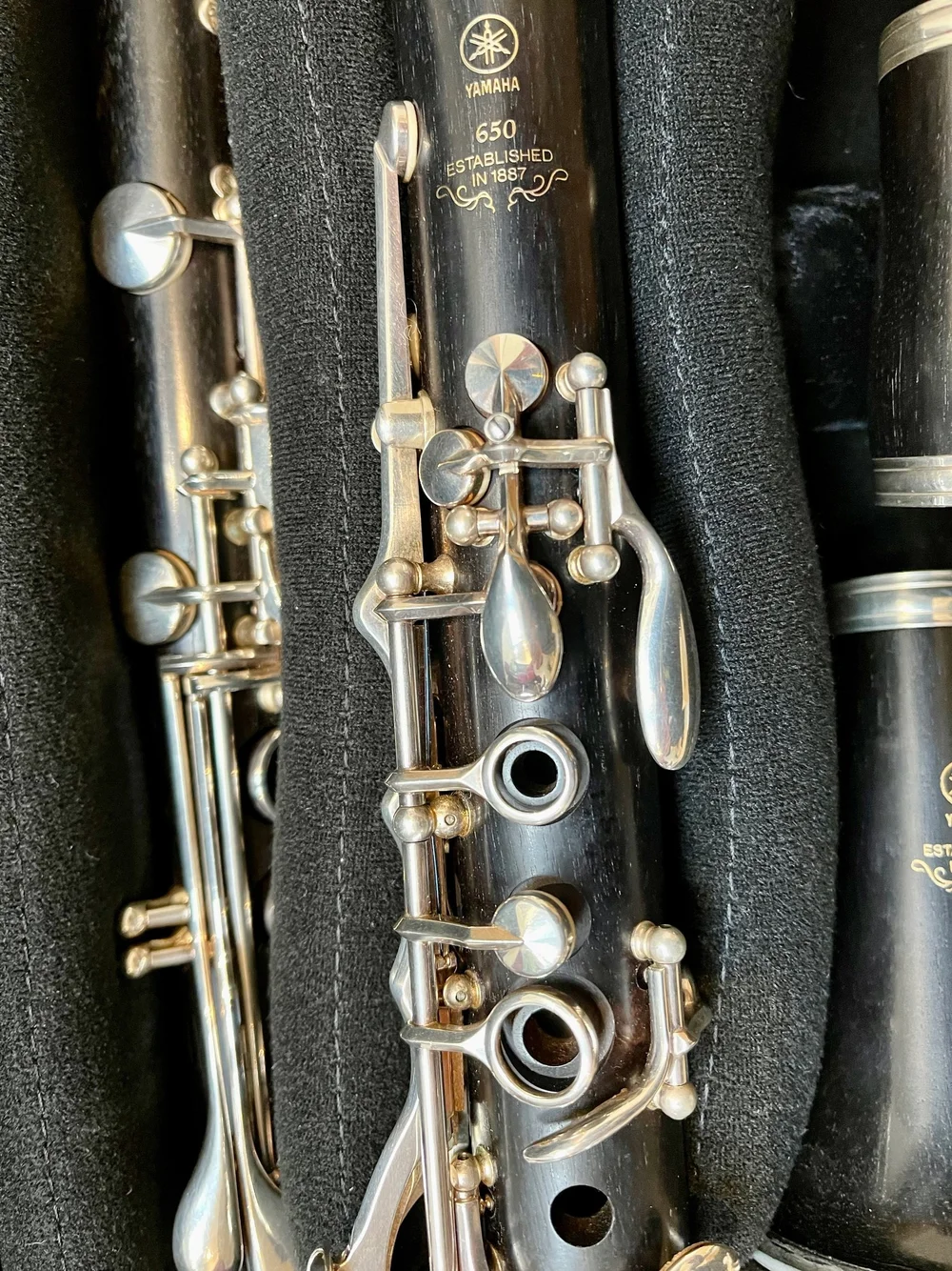 Clarinets for sale-153C Yamaha 650 Bb clarinet