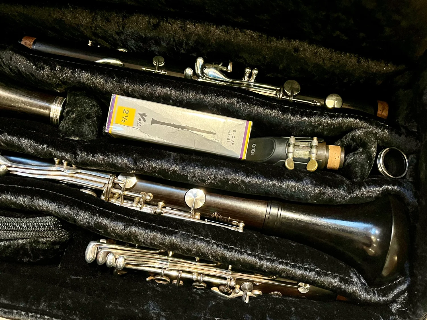 Clarinet case for sale-Double Case for Clarinet and Flute