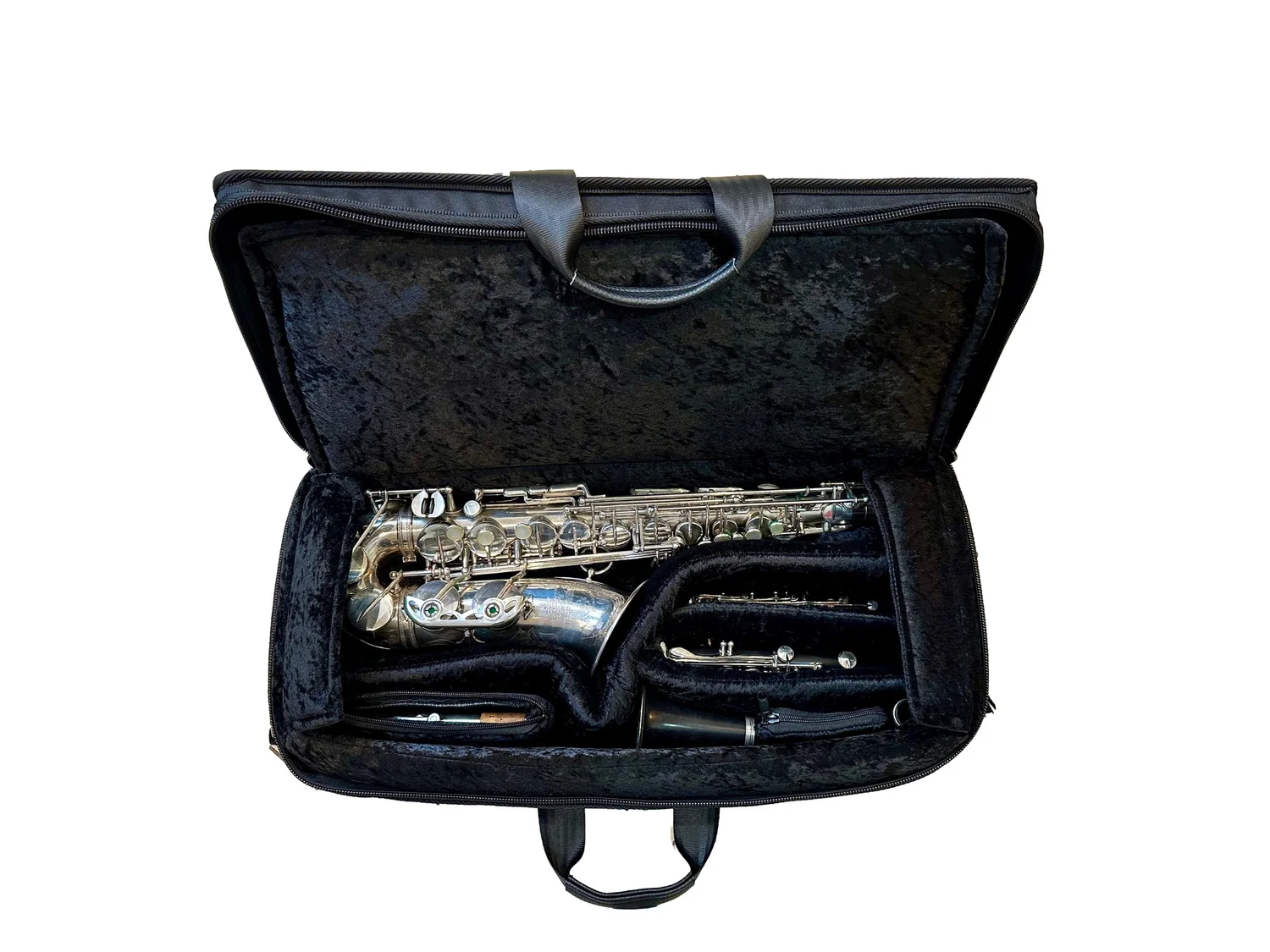 Clarinet case for sale-Alto Sax + Bb Clarinet
