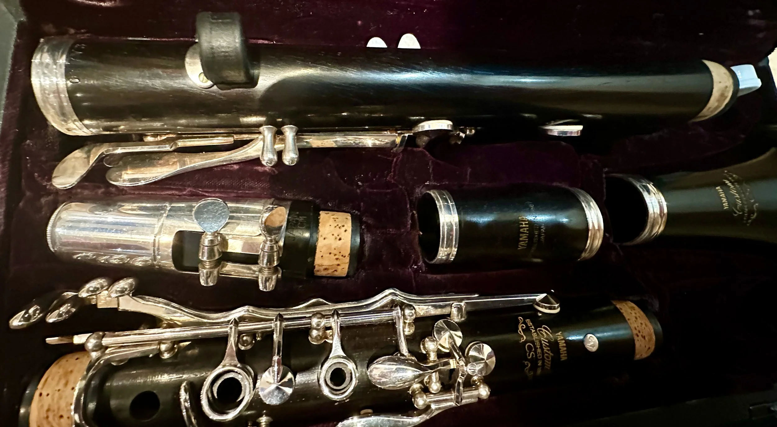 Clarinets for sale-606 Yamaha Custom Series (CS) Bb Clarinet