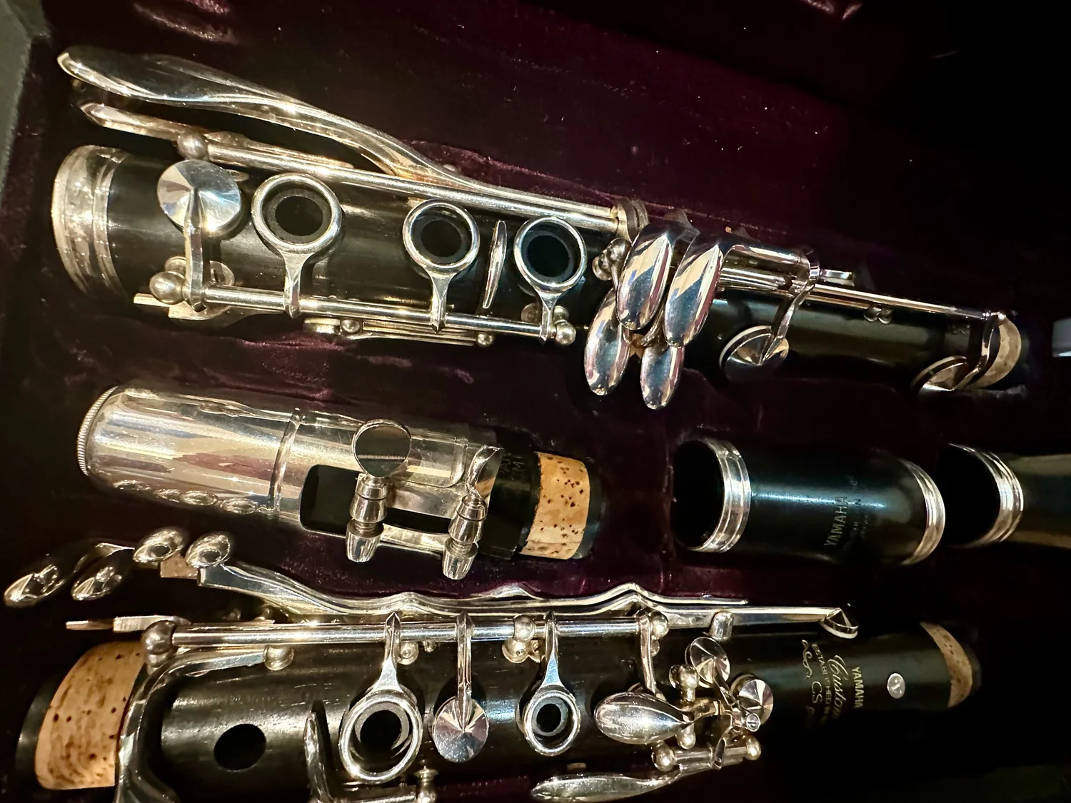 Clarinets for sale-606 Yamaha Custom Series (CS) Bb Clarinet