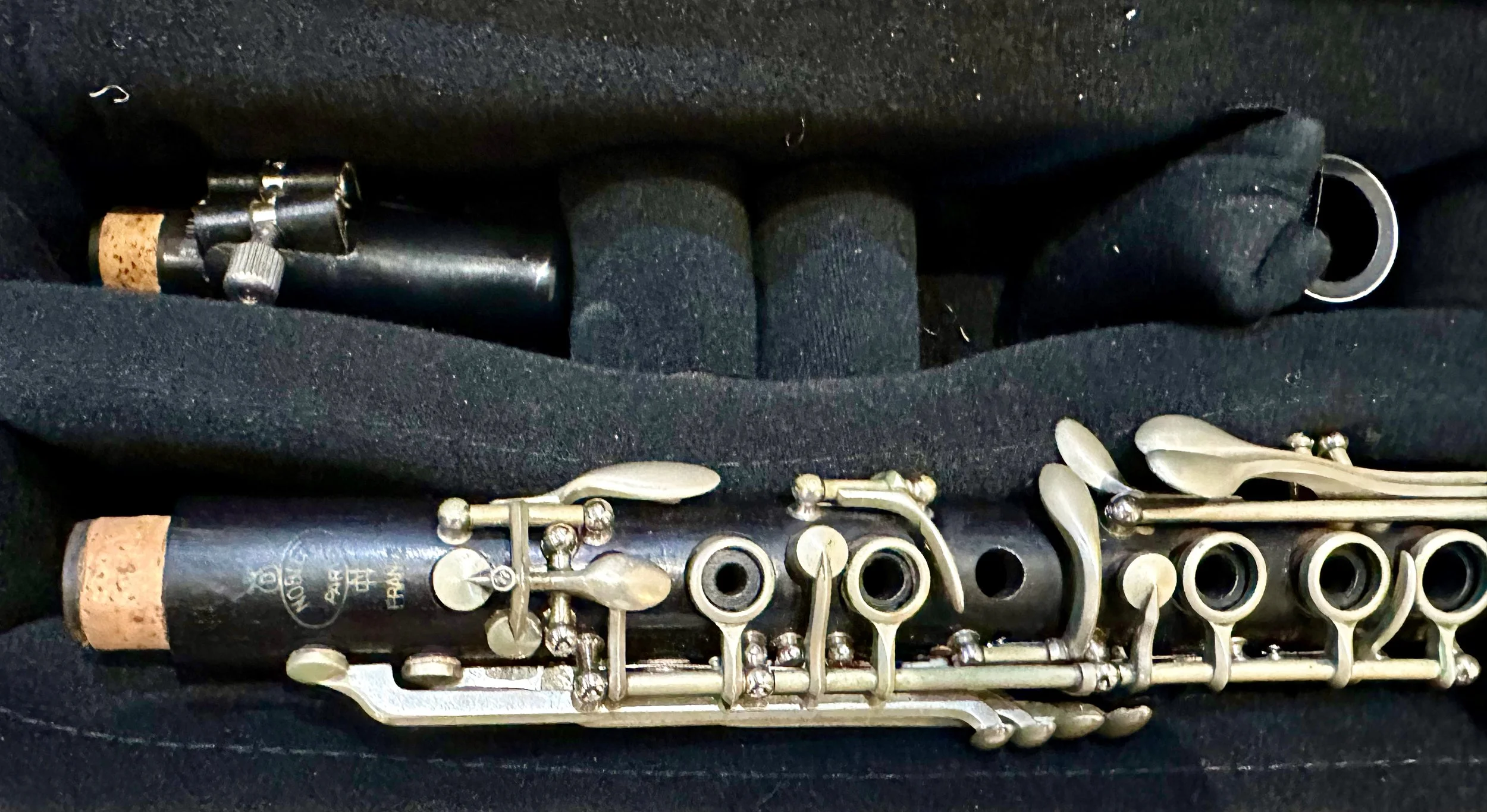 Clarinets for sale-194C Noblet Eb Clarinet-Superpadded