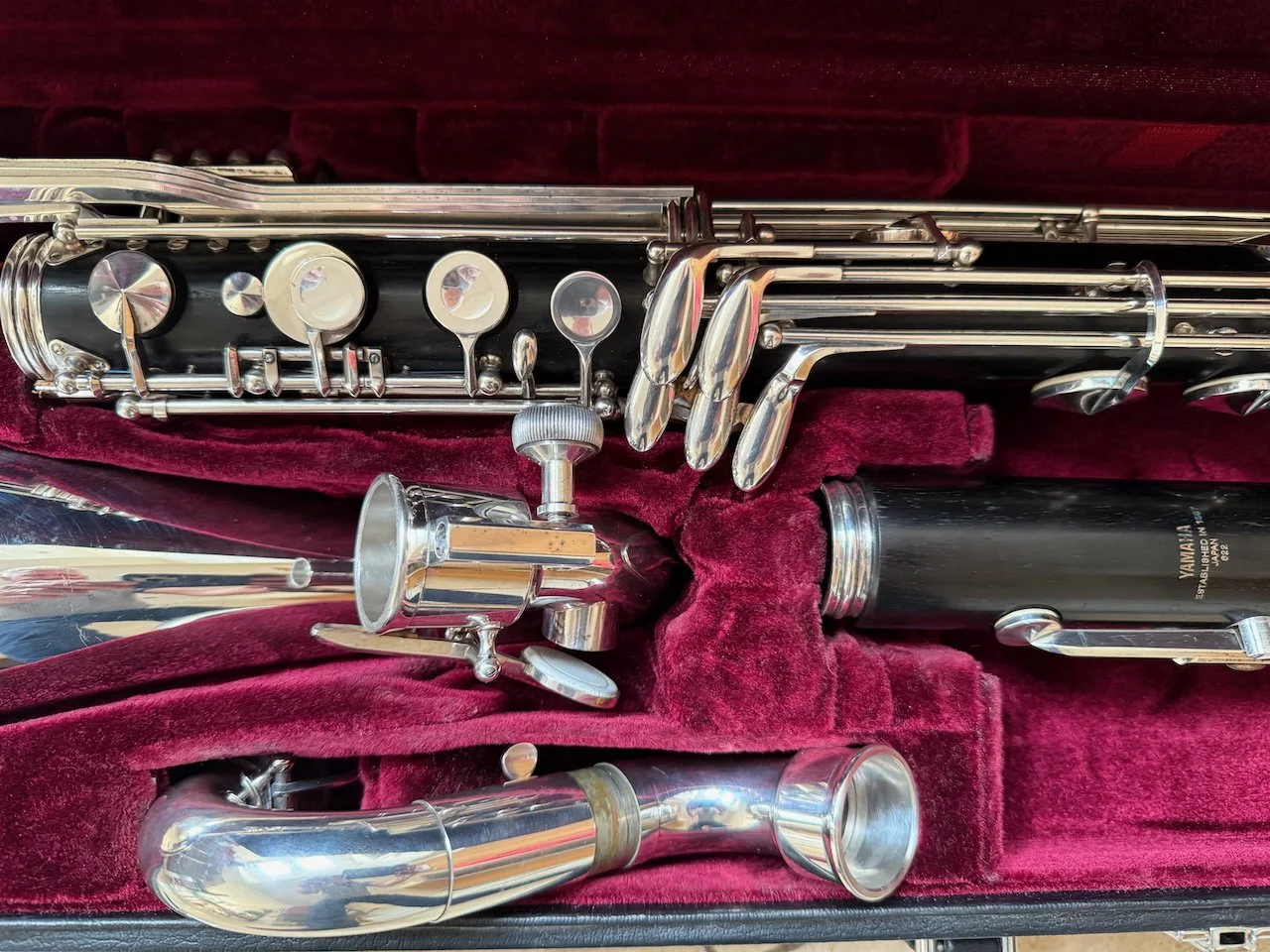 Clarinets for sale-633 Yamaha 622 Low C Bass Clarinet