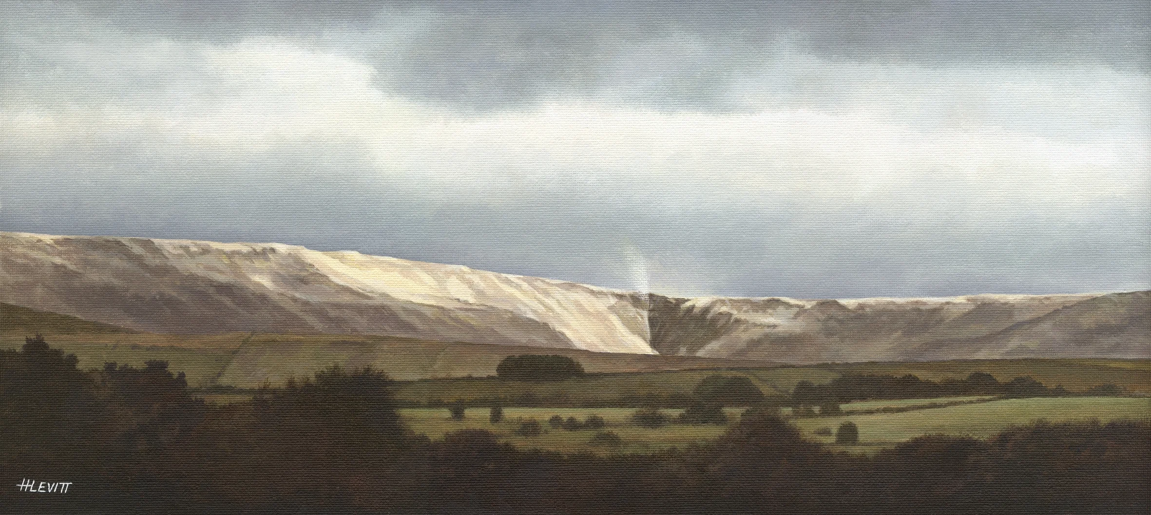 Howard Levitt.Kinder Downfall Painting.jpg