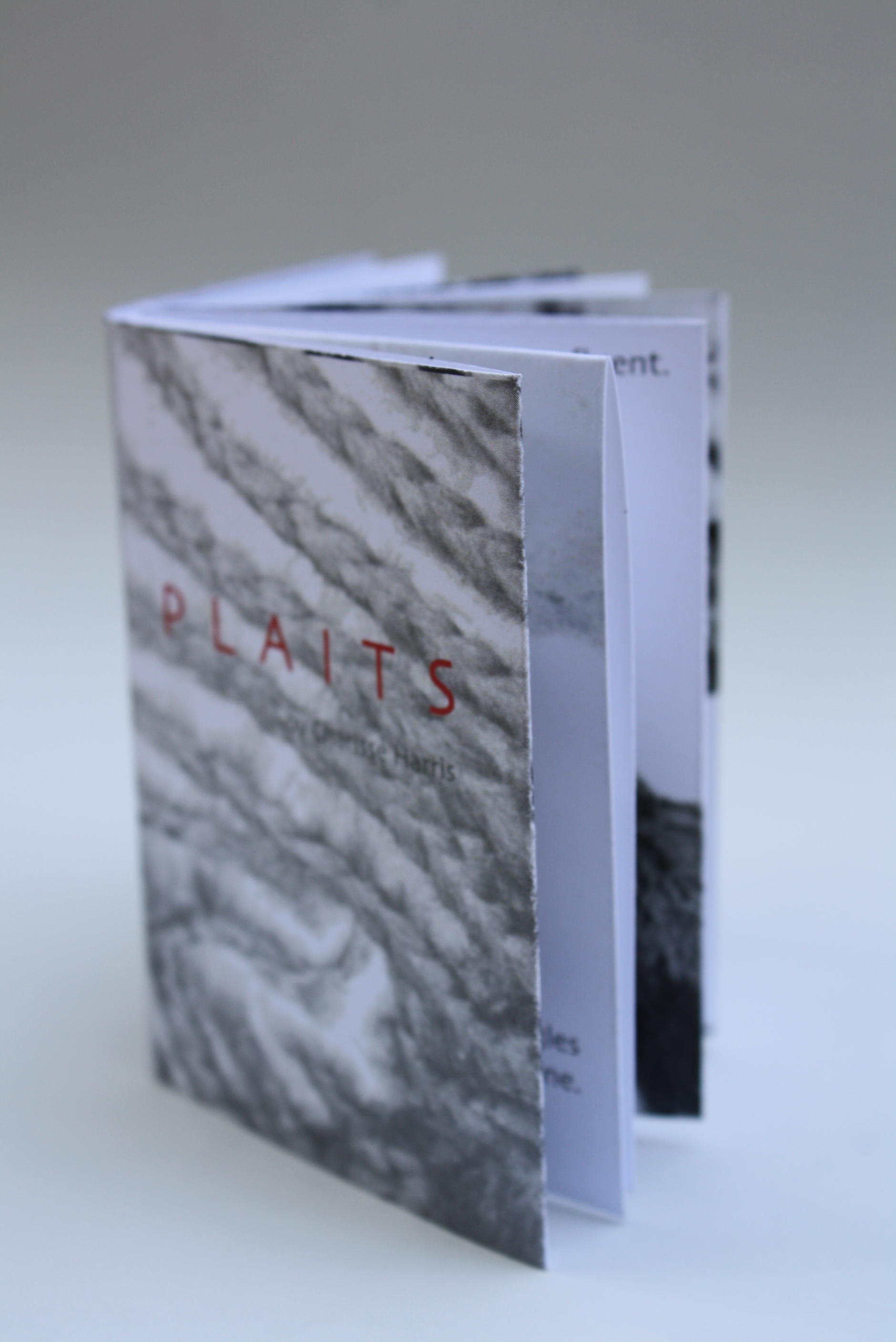 Miniature Book entitled "Plaits" 