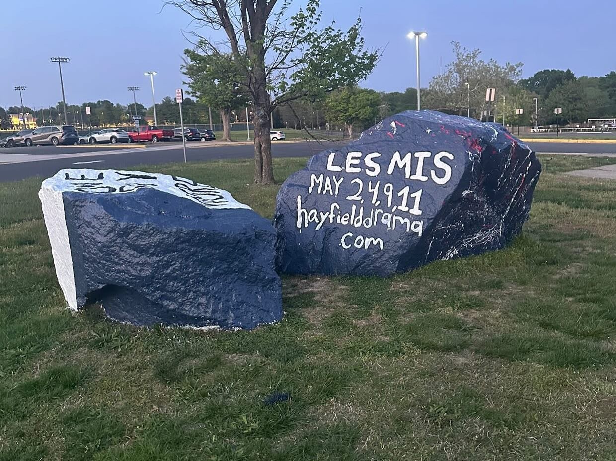 Take a look at the rock outside of our school!