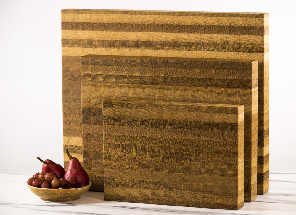 White Oak End Grain Cutting Boards — Handsome Tool Co.