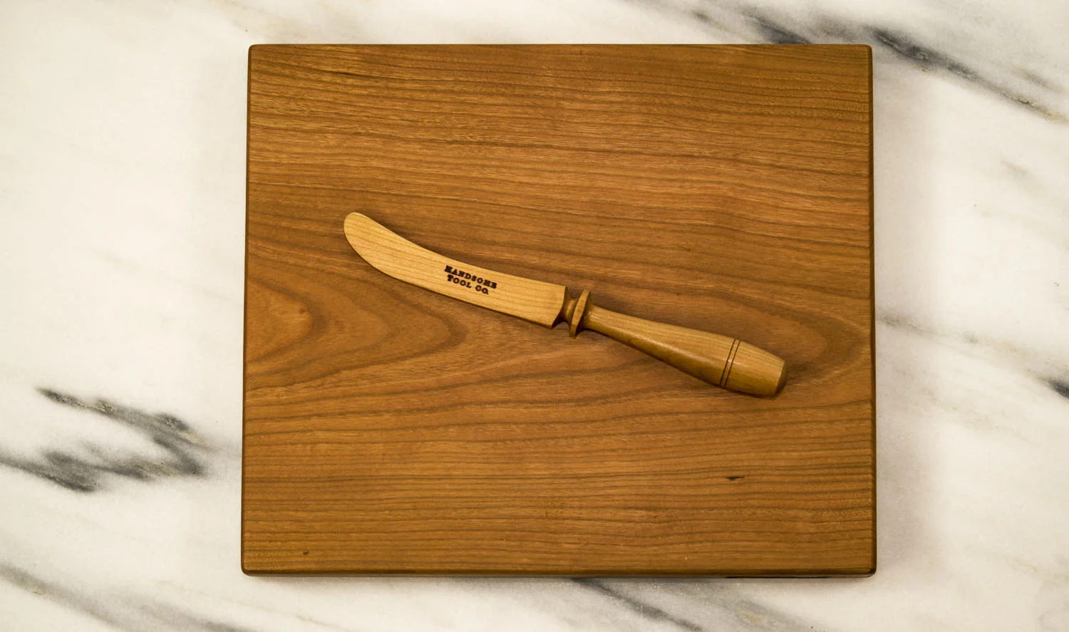 Serving Board with Spreader