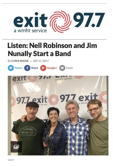 Exit 97.7 Listen: Nell Robinson and Jim Nunally Start a Band