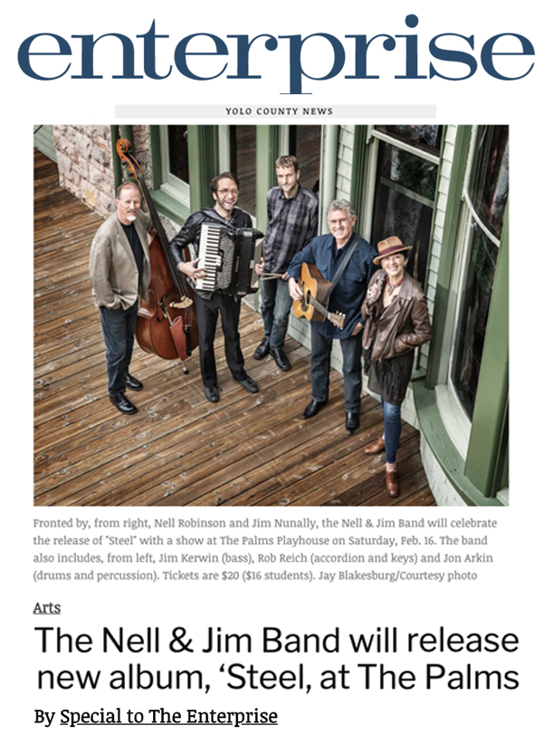 The Nell & Jim Band will release new album, ‘Steel, at The Palms